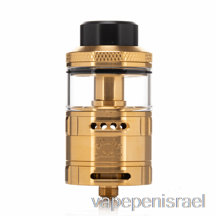 חד פעמי Vape Israel Hellvape שמן ארנב 28 מ"מ Rta זהב